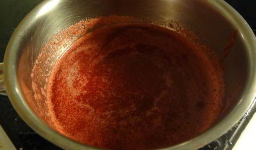 клюквенные пирожные с меренгой