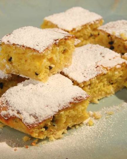 Рецепт лимонных пирожных с маракуйей