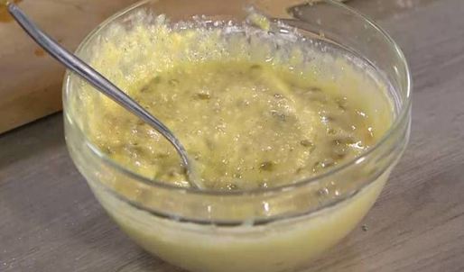 лимонные пирожные с маракуйей