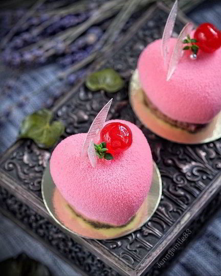 Рецепт муссового пирожного зимняя вишня