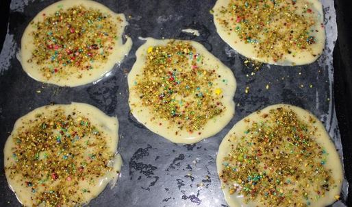 новогодние пирожные елочки с начинкой