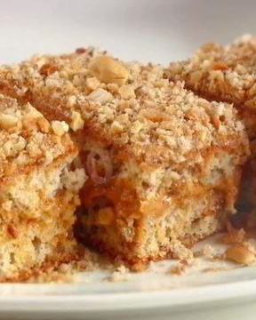 Пирожное Белочка с орехами и сгущенкой