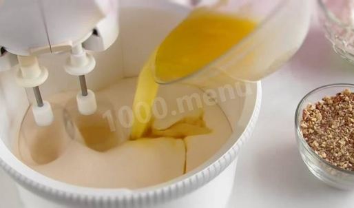 пирожное белочка с орехами и сгущенкой