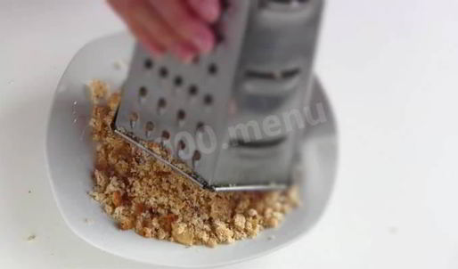 пирожное белочка с орехами и сгущенкой