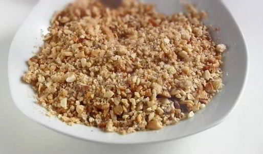 пирожное белочка с орехами и сгущенкой