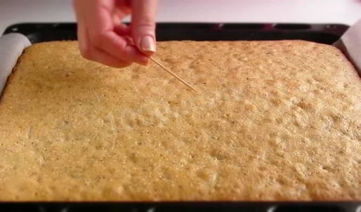 пирожное белочка с орехами и сгущенкой