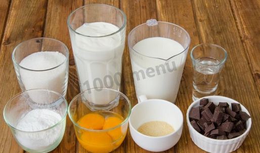 пирожное бисквитное с кремом