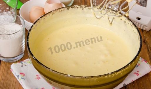 пирожное бисквитное с кремом