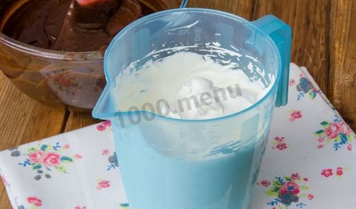 пирожное бисквитное с кремом