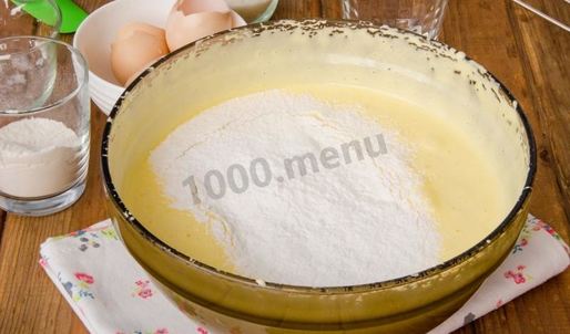 пирожное бисквитное с кремом