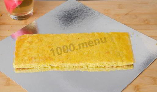 пирожное бисквитное с кремом