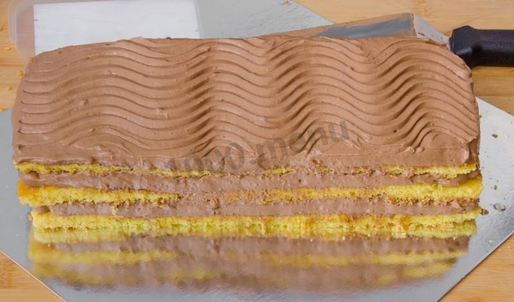 пирожное бисквитное с кремом