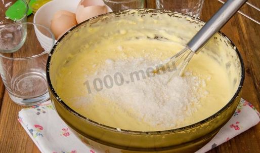 пирожное бисквитное с кремом