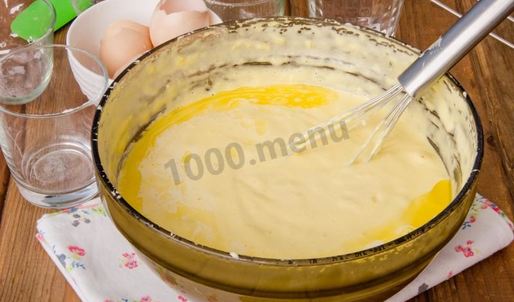 пирожное бисквитное с кремом