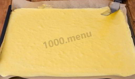 пирожное бисквитное с кремом