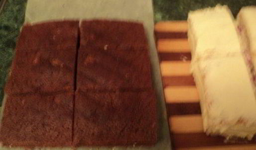 пирожное бутерброд с салом