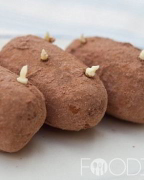 Пирожное Картошка из бисквита