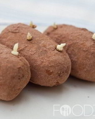 Пирожное Картошка из бисквита