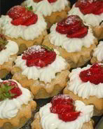 Пирожное корзиночка