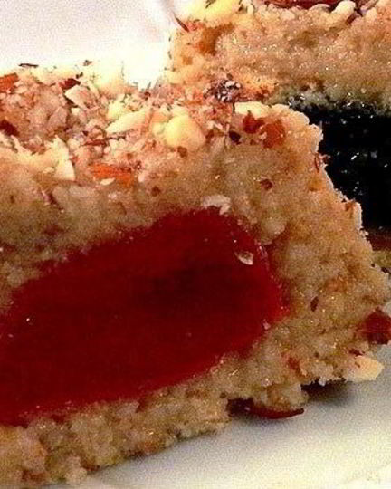 Рецепт пирожных без выпечки с мармеладом