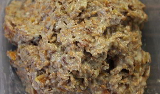 пирожные из пророщенной пшеницы