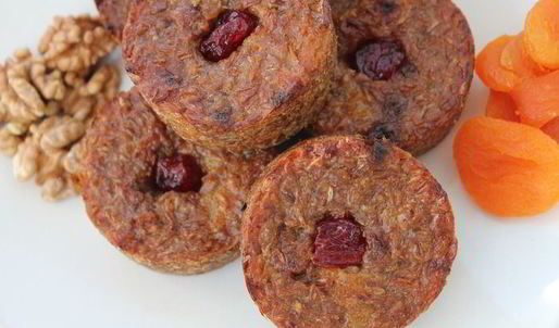 пирожные из пророщенной пшеницы