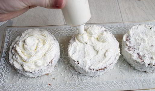 пирожные кокосовые