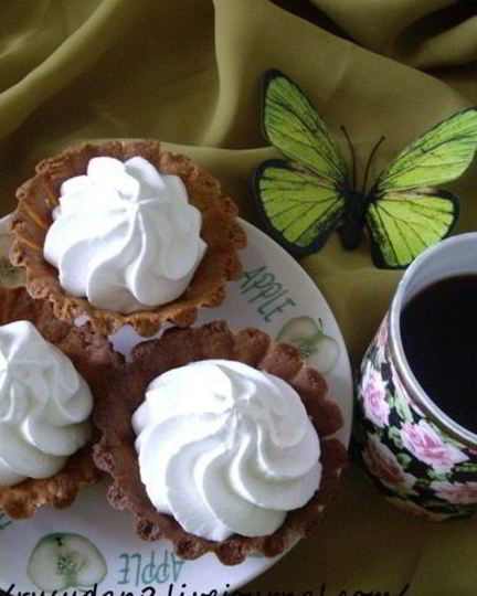 Рецепт пирожных корзиночек