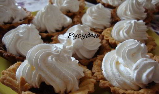 пирожные корзиночки