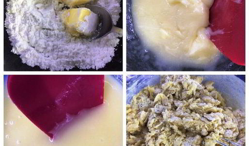 пирожные маковые с кофейным кремом