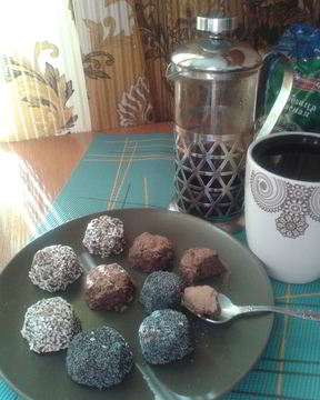 Постные пирожные из красной чечевицы