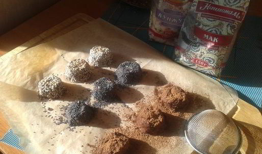 постные пирожные из красной чечевицы