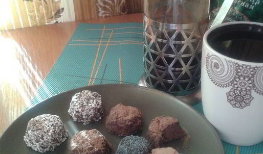 постные пирожные из красной чечевицы