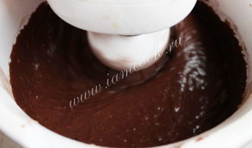 шоколадно-банановые пирожные