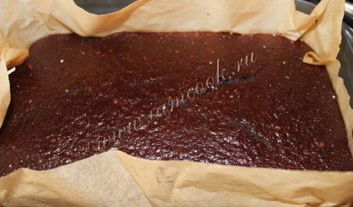 шоколадно-банановые пирожные