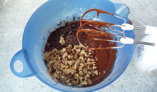 шоколадно-ореховые брауни день и ночь