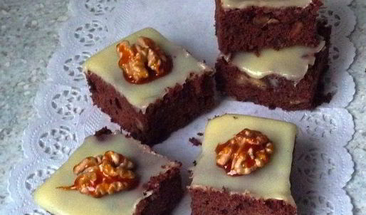 шоколадно-ореховые брауни день и ночь