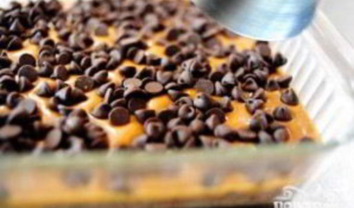 шоколадные пирожные с орехами