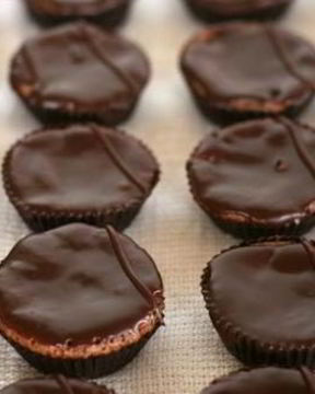 Шоколадные пирожные с шоколадным кремом