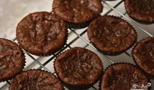 шоколадные пирожные с шоколадным кремом