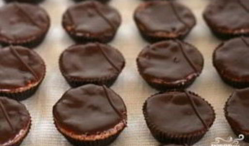 шоколадные пирожные с шоколадным кремом