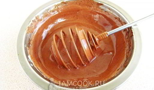 слоеные пирожные башенки с шоколадным кремом