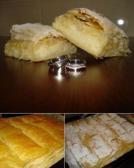 Рецепт турецкого свадебного пирожного