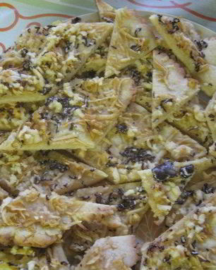 Яблочное пирожное