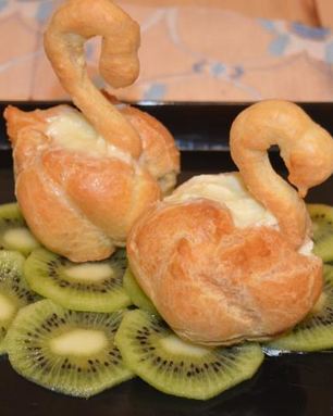 Заварные пирожные Лебединая верность