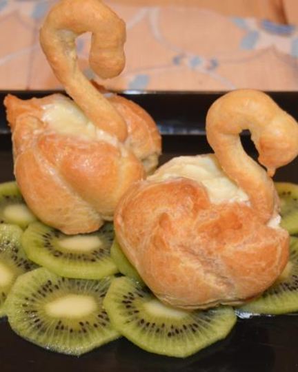 Рецепт заварных пирожных лебединая верность