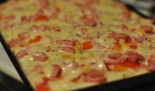 быстрая пицца на кефире