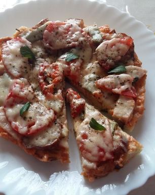 Быстрая пицца за 15 минут в микроволновке