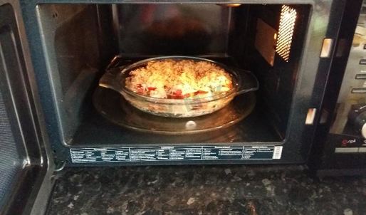 быстрая пицца за 15 минут в микроволновке