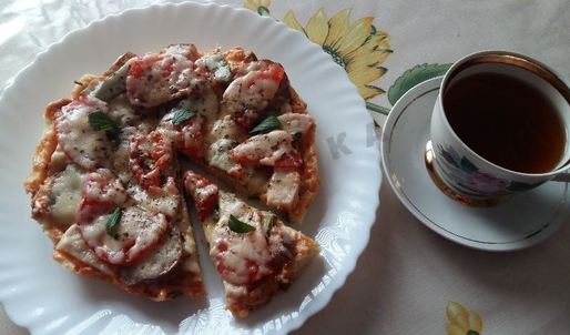 быстрая пицца за 15 минут в микроволновке